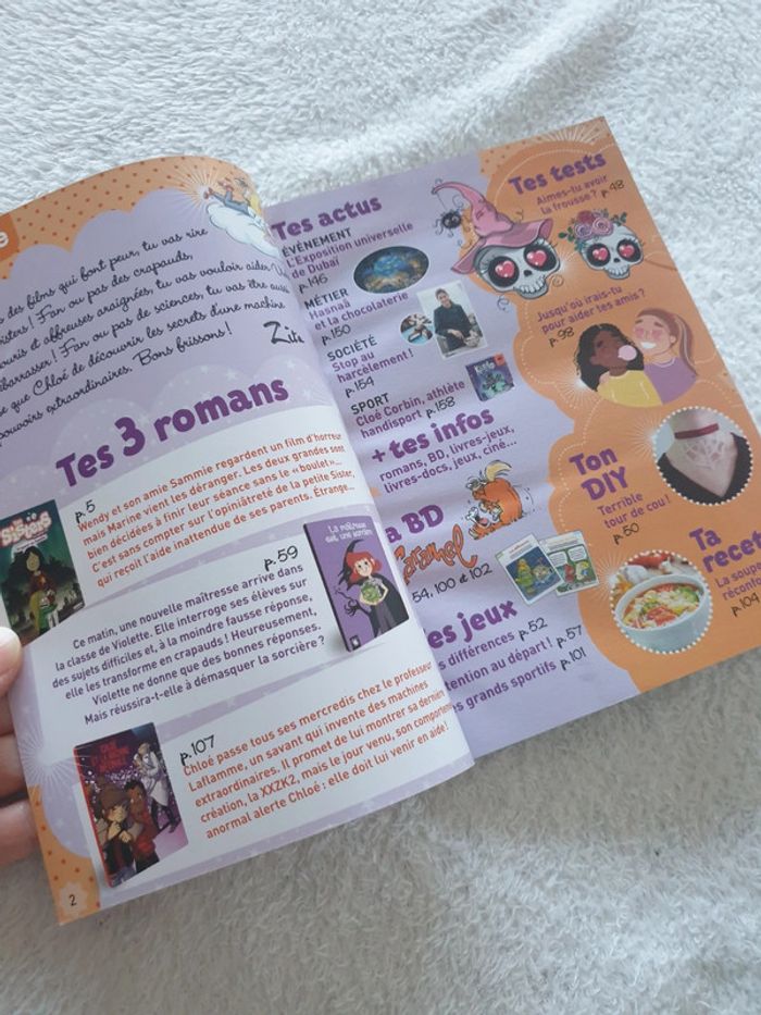 Livre Les romans des sorcières 4eme trimestre 2021 neuf - photo numéro 4