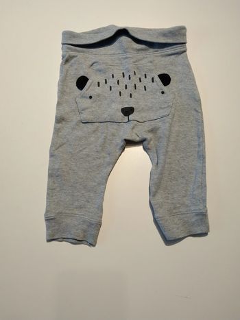 sarouel jogging gris léger garcon 6 mois tex