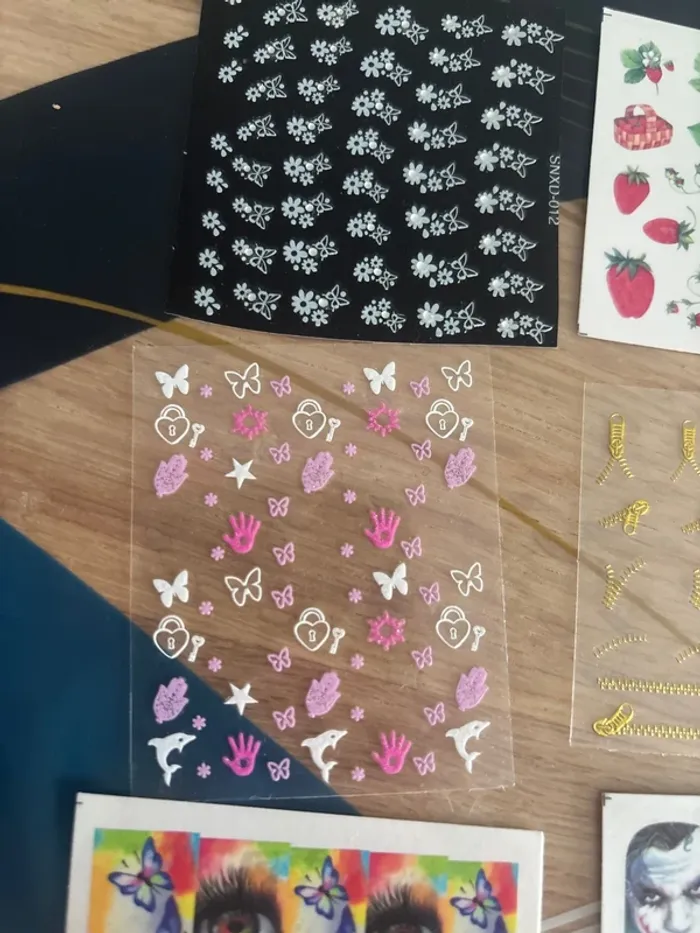 Lot stickers ongles - photo numéro 3