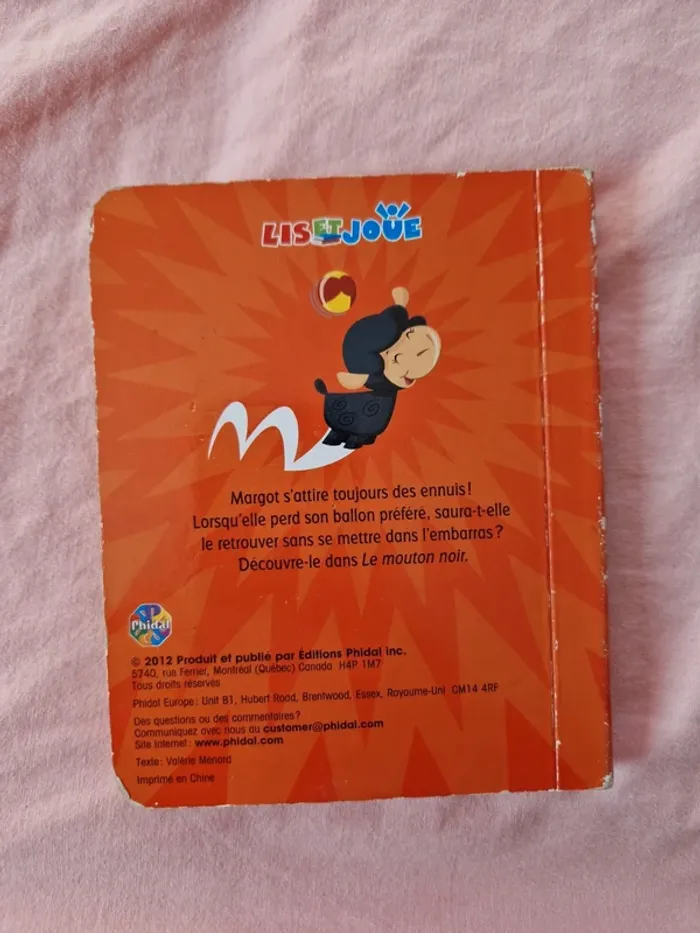 Petit livre bébé Le mouton noir - photo numéro 2