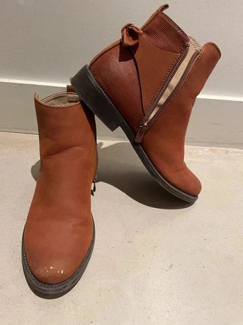 Bottines marron 34