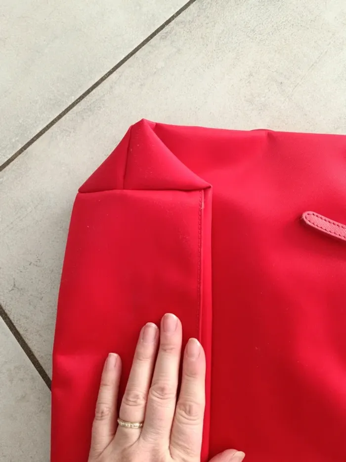 Sac Lancaster rouge femme - photo numéro 3