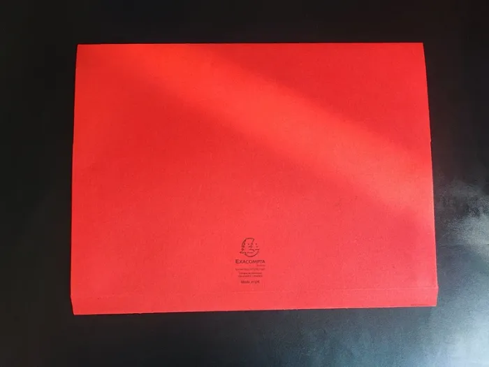 Pochette cartonnée sans élastique - photo numéro 3