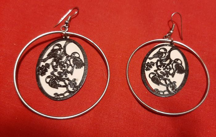 Boucles d'oreilles créoles