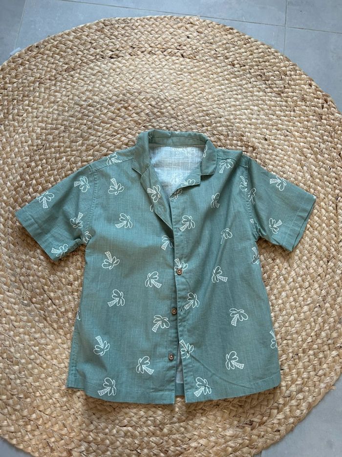 Chemise manches courtes garçon kiabi