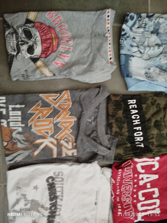 Lot 11 Tshirts 14 ans - photo numéro 4