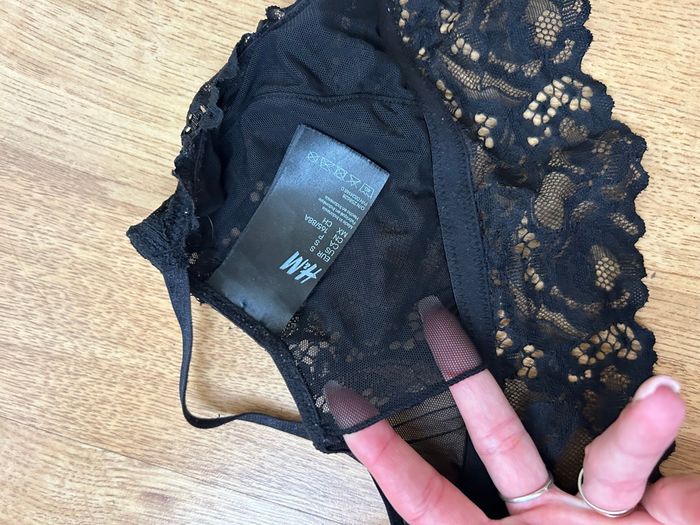 Brassière dentelle noir H&M - photo numéro 5