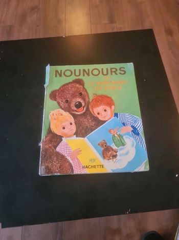 Livre nounourrs et le marchand de sable 1966