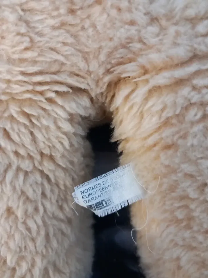 Peluche nounours ours vintage Ajena 48cm - photo numéro 5
