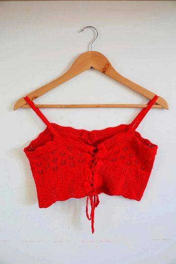 C38 Top Crochet Sweue Taille 38