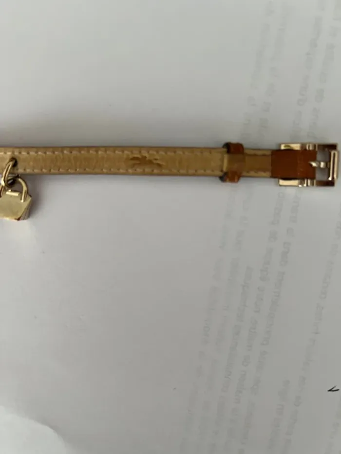 Bracelet cuir longchamp - photo numéro 4