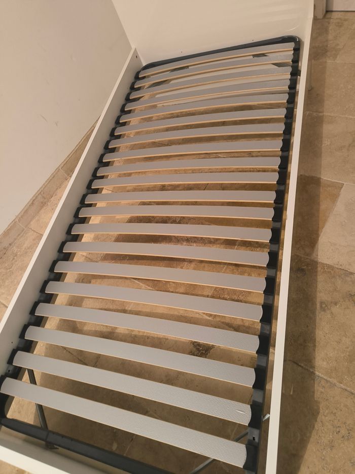 Lit 1 place enfant matelas et sommier - photo numéro 2