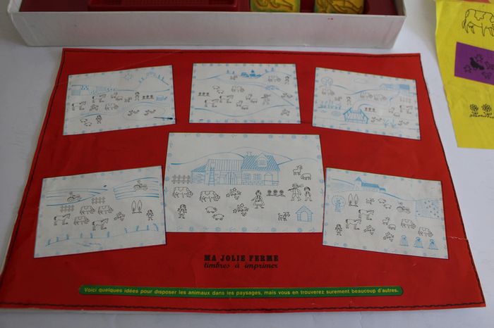 Nathan Ma jolie Ferme Timbres à imprimer 1969 - photo numéro 3