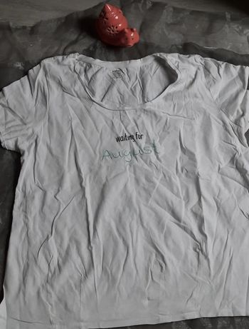 Tee-shirt grossesse pour août