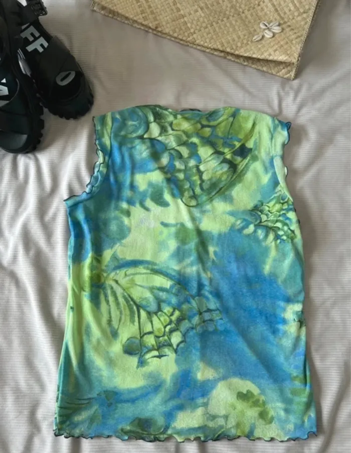 Débardeur multicolore evalinka taille xl - photo numéro 2