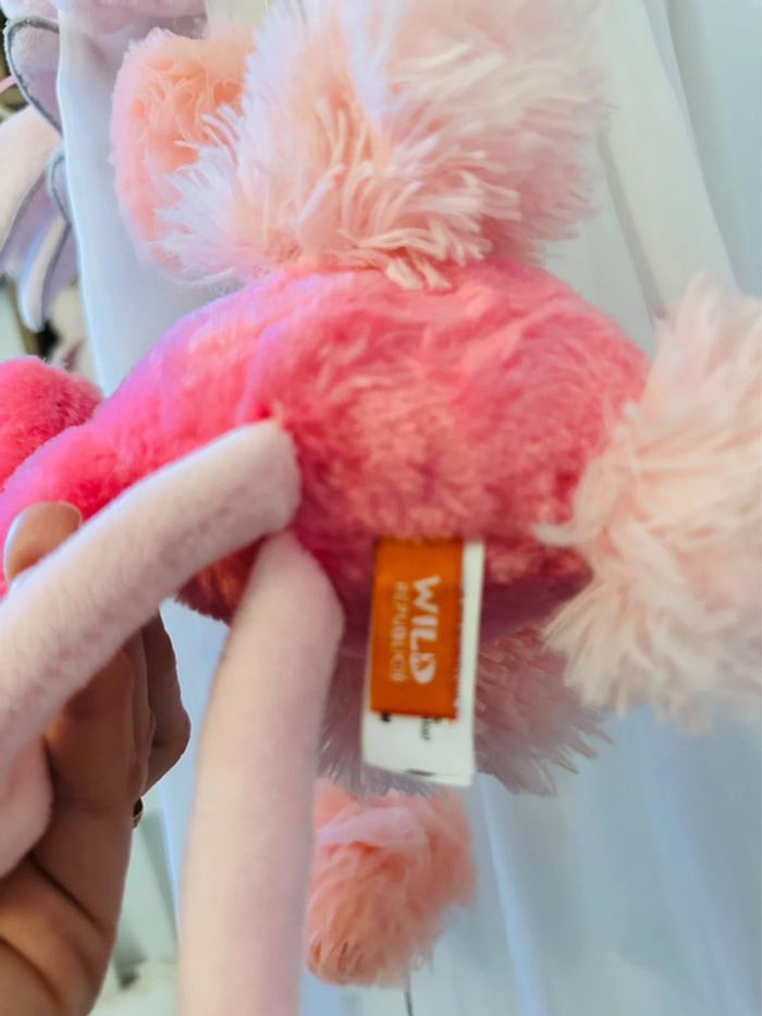Peluche flamant rose - photo numéro 6