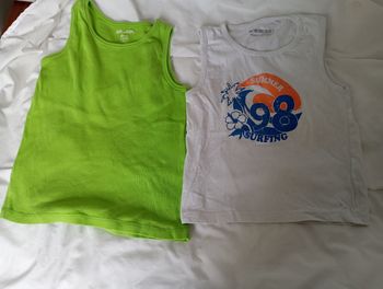 Lot 2 marcel blanc et anis marques diverses 8 ans 2€