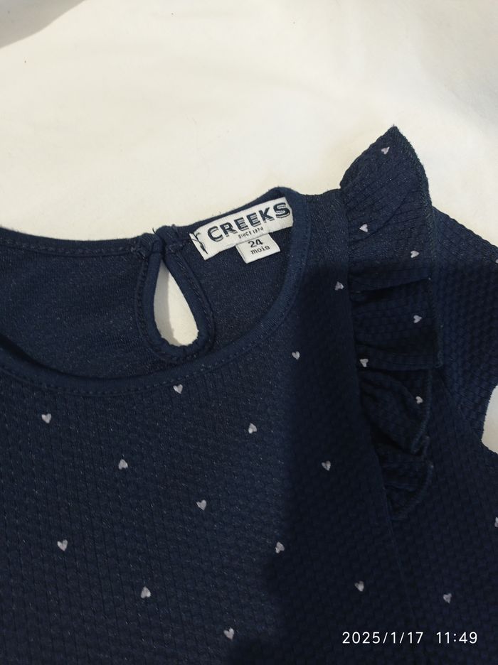 robe marine de Creeks taille 2 ans ref 364 V10 - photo numéro 3