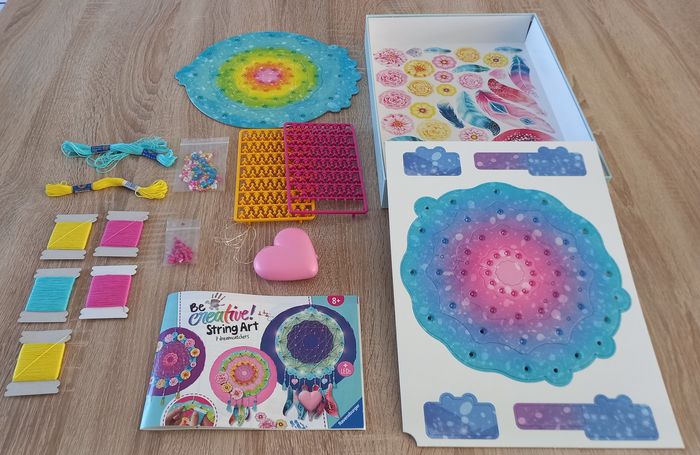 Be créative String Art - 7 dreamcatchers - photo numéro 3