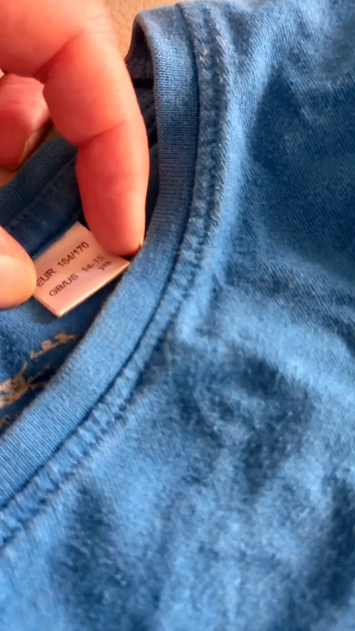 Tshirt manches longues taille 14 ans - photo numéro 3