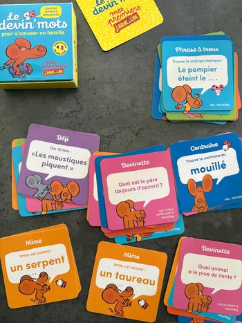 Jeu enfants Devin’mots