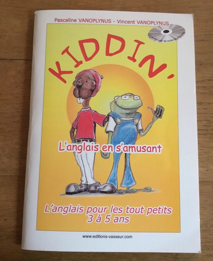 Livre « kiddin l’anglais en s’amusant »