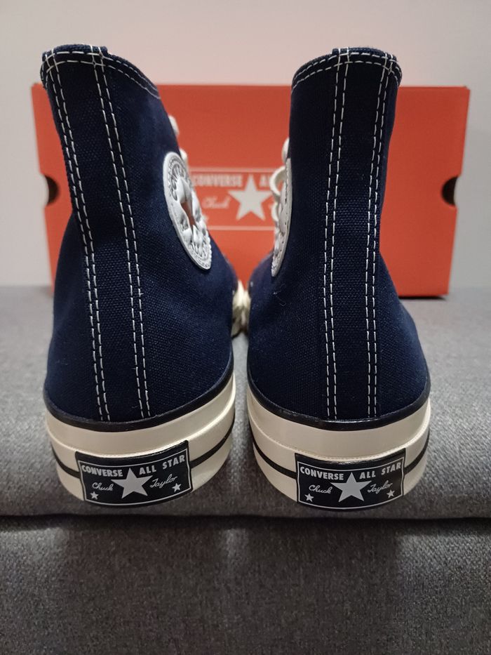 Basket converse neuve toile montante Pointure 45 bleu marine Chuck taylor - photo numéro 6