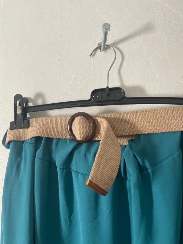 Pantalon, fluide, couleur vert d’eau n°746 - photo numéro 2
