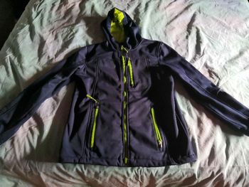 veste dépérlante doublée polaire
