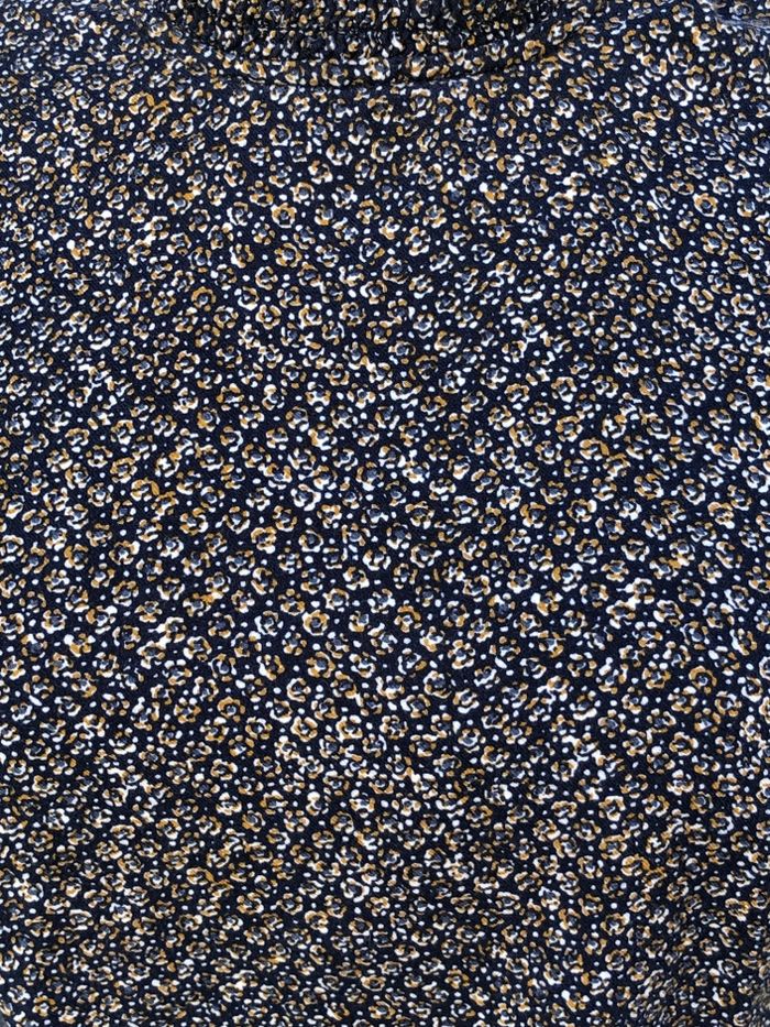 Blouse fleurie marine - photo numéro 6