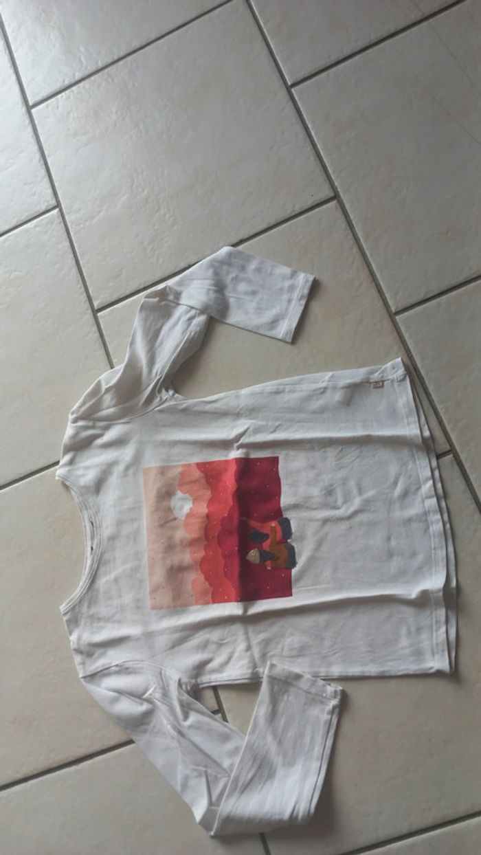 Lot de 9 Tee shirts fille 8 ans tbe - photo numéro 8