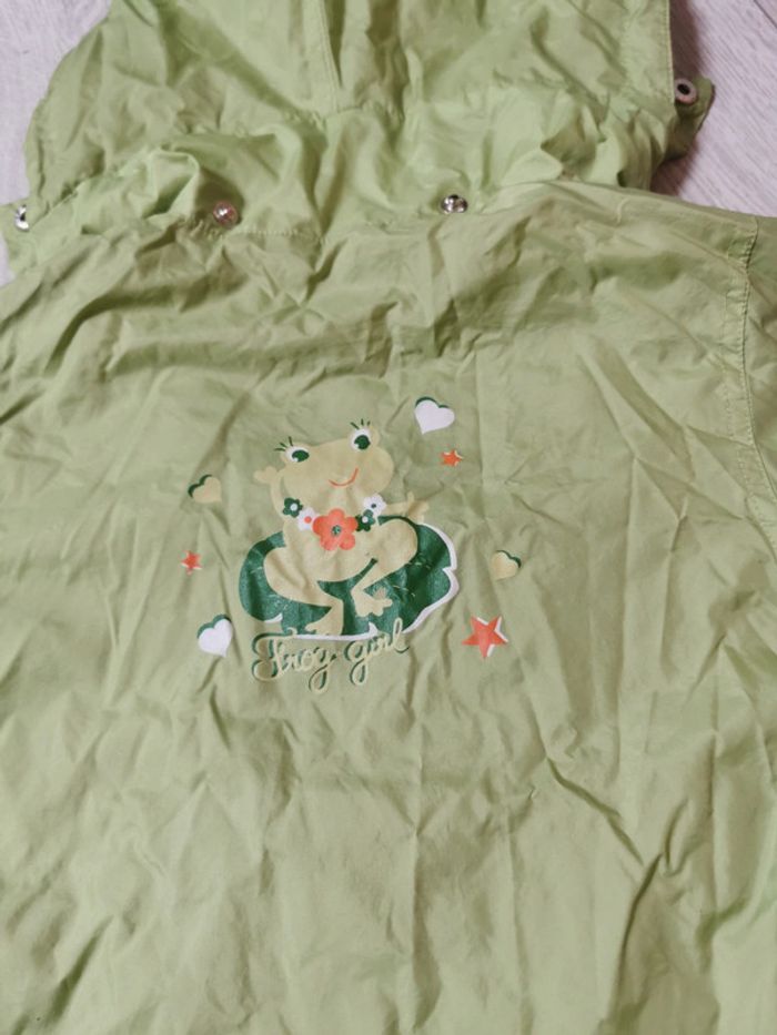 Imperméable vert / Vynil Fraise - photo numéro 5