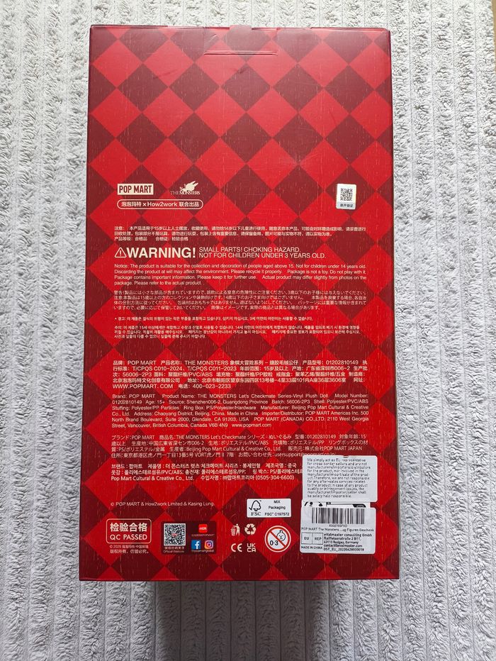 POP MART Labubu King – The Monsters Let's Checkmate Series - photo numéro 3
