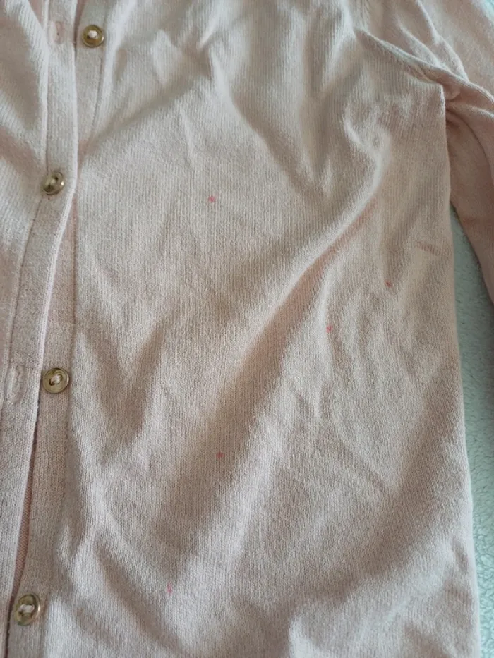 Gilet rose 10 ans Kiabi - photo numéro 2
