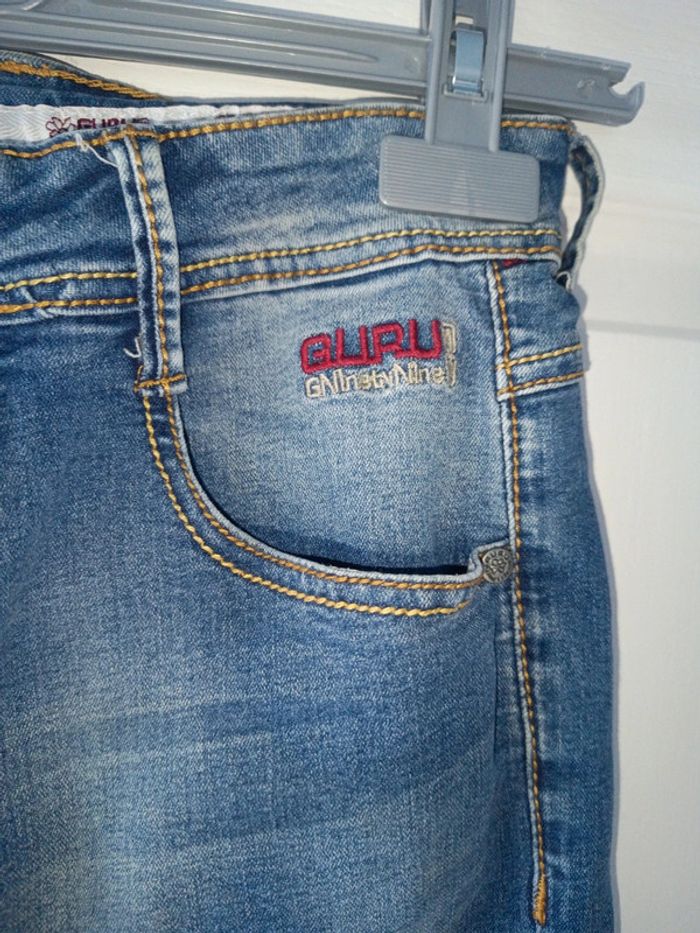 Jeans Guru taille 42 coloris bleu - photo numéro 2