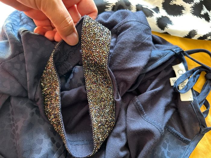 Magnifique blouse bleue Charlise 38 - photo numéro 8