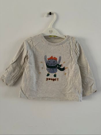 T-shirt manche longue t 12 mois tao