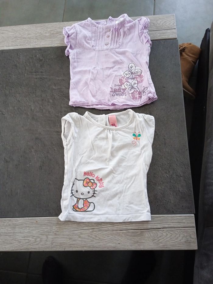 Lot de 2 tee shirts - photo numéro 2