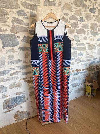 Robe bleu blanc rouge