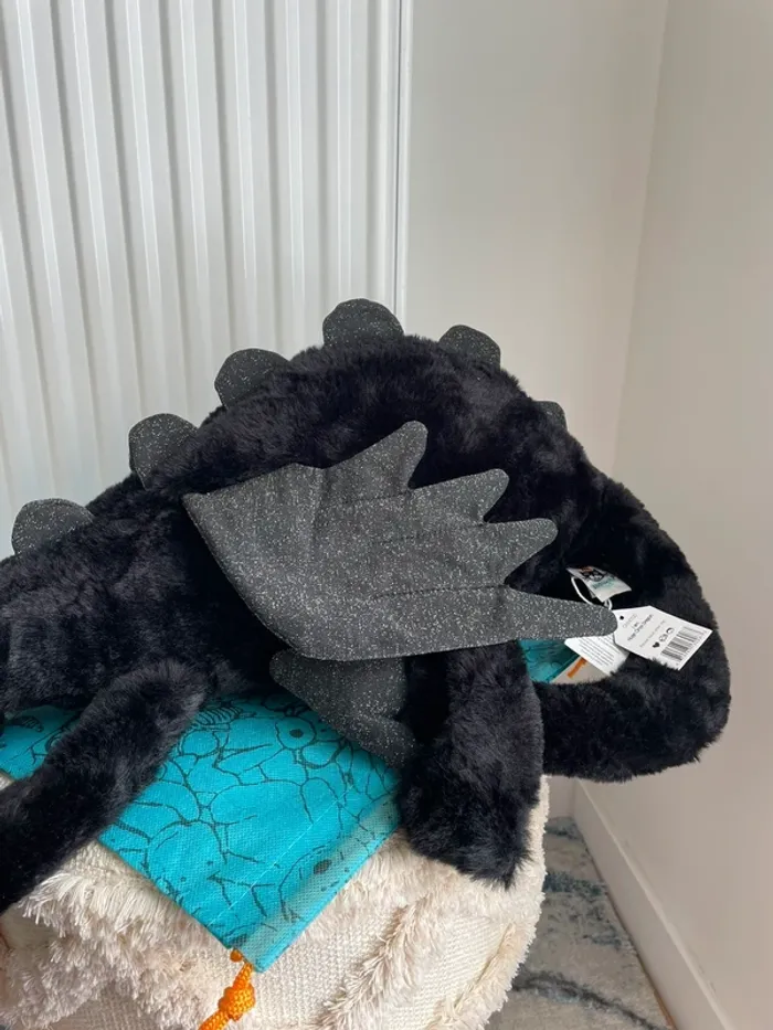 Peluche Jellycat Onyx Dragon HUGE 🐉🖤 - photo numéro 12