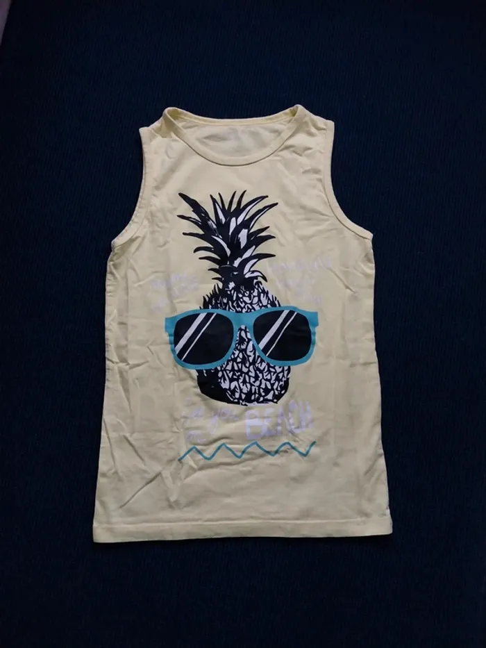Marcel jaune avec ananas T12A