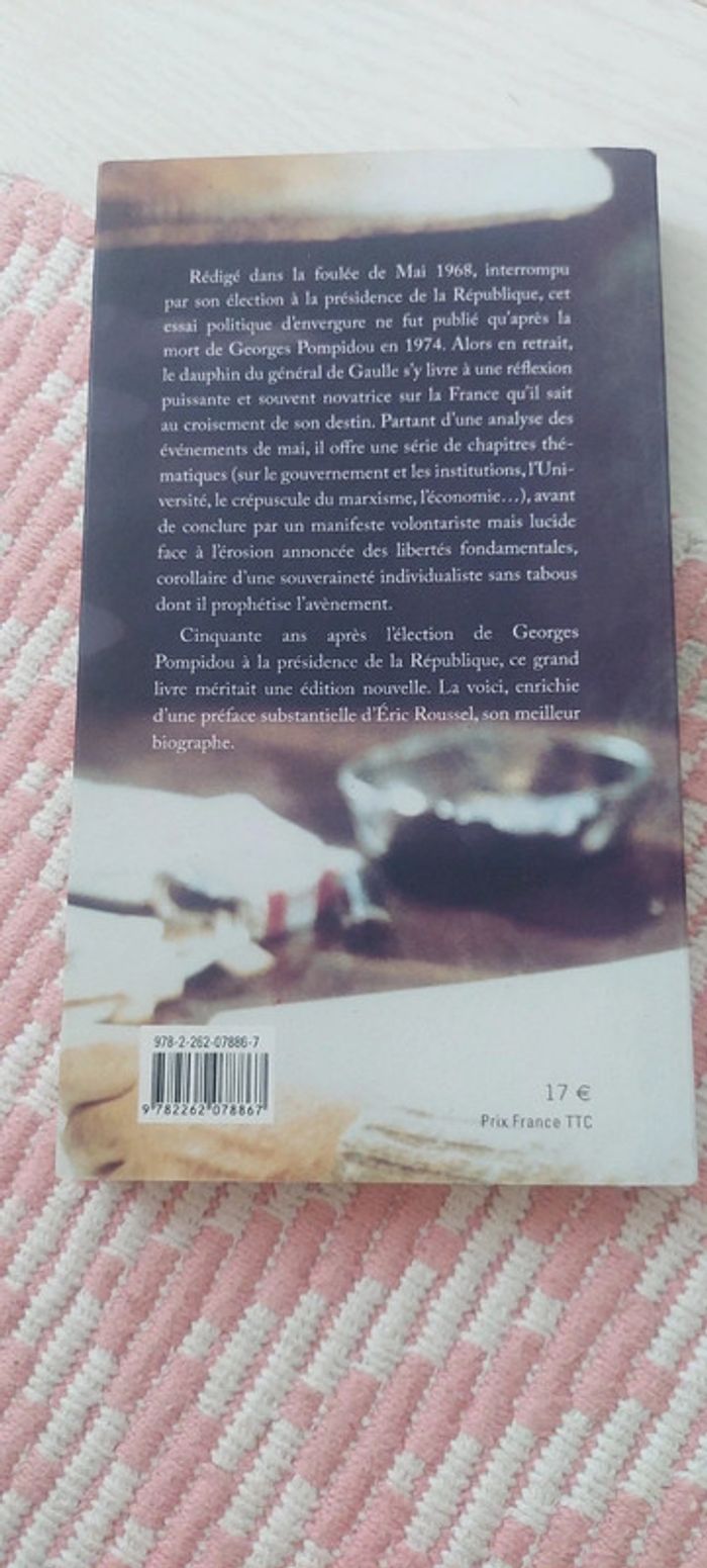 Livre Le noeud gordien
Georges Pompidou, Éric Roussel (Préface) - photo numéro 2