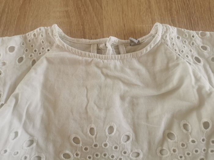 Robe bébé fille dentelle et vichy 18mois - photo numéro 4