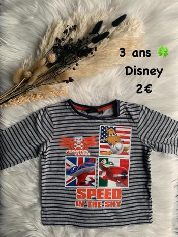 T-shirt 🍀 3 ans 🍀 Disney