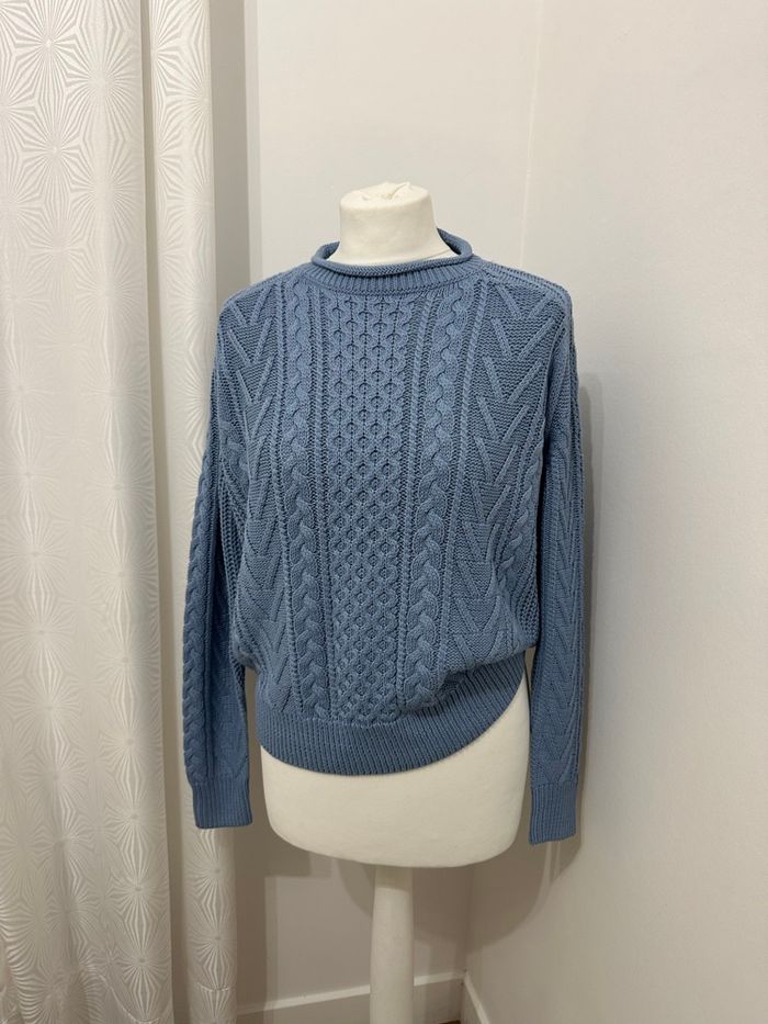 Pull tressé
