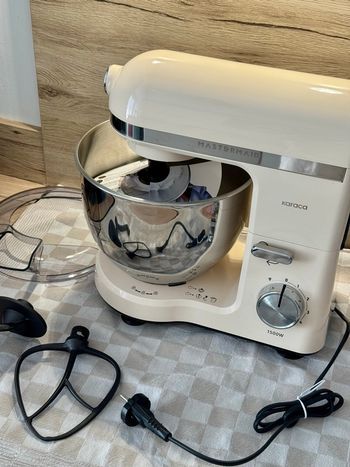 Robot pâtissier Karaca Mastermaid Chef - 1500W - Neuf (type KitchenAid)