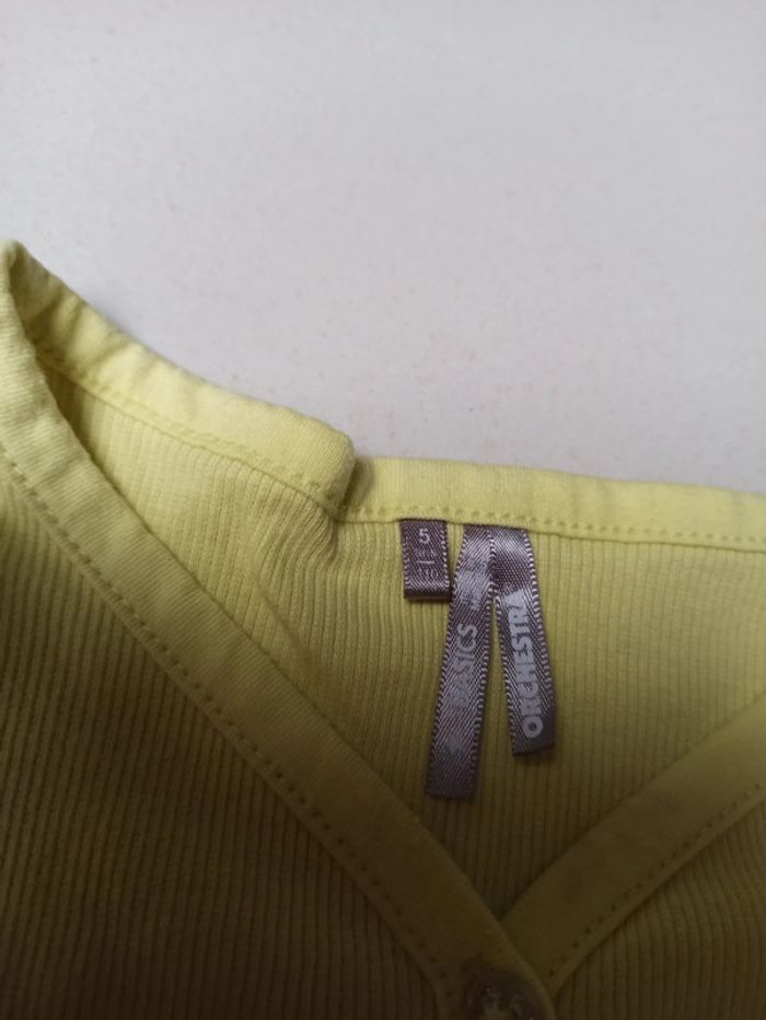 Gilet fille 5ans orchestra - photo numéro 2