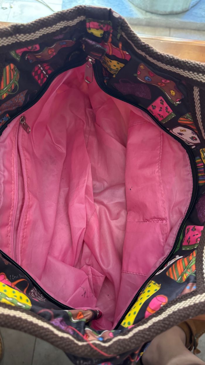 Sac à main tissus - photo numéro 5