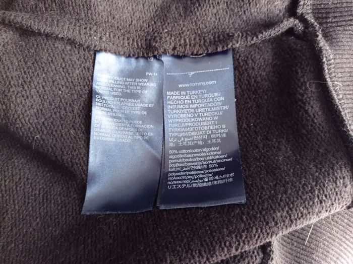 SWEAT TOMMY HILFIGER Noir. - photo numéro 5