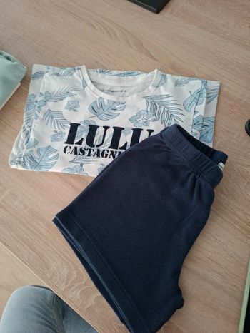 Pyjama short 6/7ans lulu castagnette